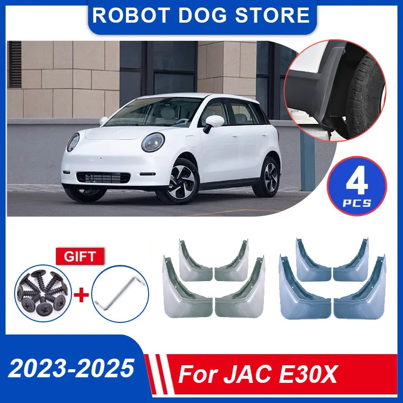 4PCS Painted Muds For JAC E30X Yiwei 3 Accessories 2023-2025 Front Mud Splash Guards Rear MudFlaps Fender Flares Car Accessories
4PCS Painted Muds For JAC E30X Yiwei 3 Accessories 2023-2025 Front Mud Splash Guards Rear MudFlaps Fender Flares Car Accessories