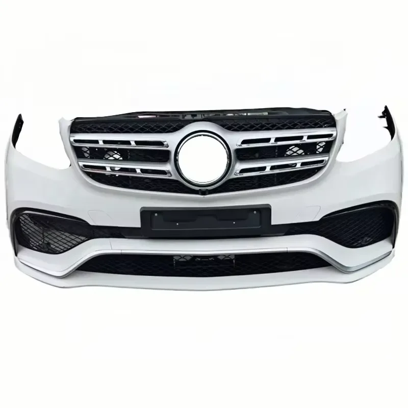 Front Bumper with Heat Dissipation Fan for GLS63 GLS W166 Featuring Fog Light Cut-Outs
Front Bumper with Heat Dissipation Fan for GLS63 GLS W166 Featuring Fog Light Cut-Outs