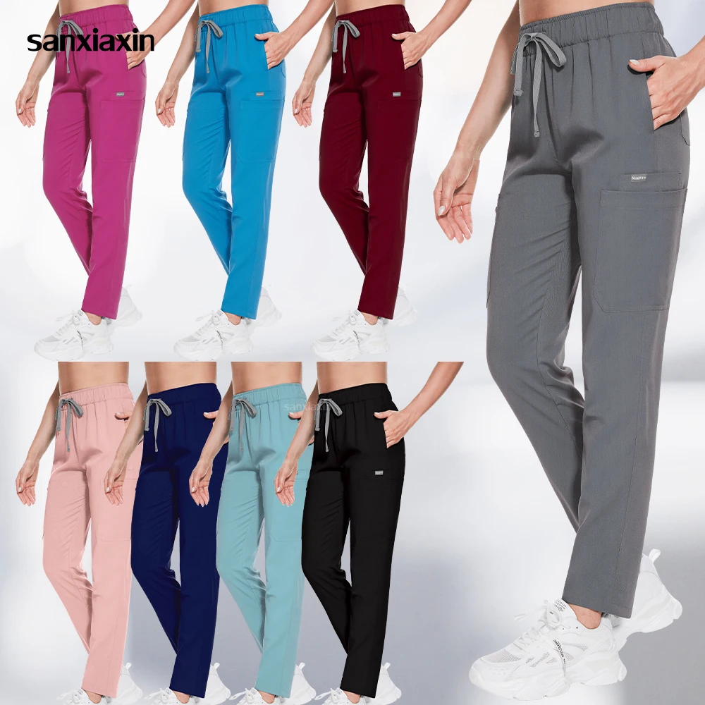 Unisex Medical Scrubs Pants Joggers Trousers Lab Spa Workwear Bottoms Hospital Doctor Nurse Uniform Trousers Nursing Accessories
Unisex Medical Scrubs Pants Joggers Trousers Lab Spa Workwear Bottoms Hospital Doctor Nurse Uniform Trousers Nursing Accessories