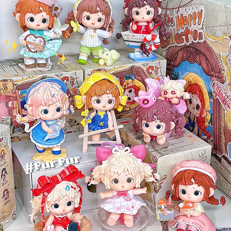 Новый Furfur V5 The Happy Collection Series слепая коробка виниловые куклы загадочная коробка аниме мобильная фигурка настольные модные украшения 
Новый Furfur V5 The Happy Collection Series слепая коробка виниловые куклы загадочная коробка аниме мобильная фигурка настольные модные украшения