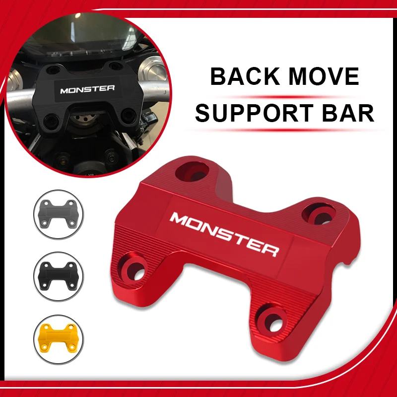 Motorcycle Handle Riser For MONSTER 821 Handlebar Riser Move Support Bar Handle Bar Riser Support Clamp monster821
Motorcycle Handle Riser For MONSTER 821 Handlebar Riser Move Support Bar Handle Bar Riser Support Clamp monster821