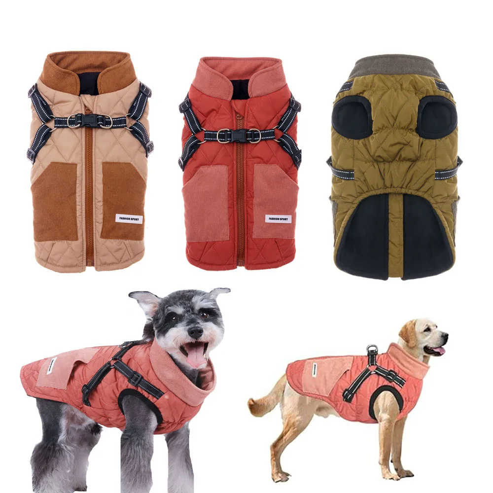 Теплые пальто для собак, одежда для домашних животных, водонепроницаемое светоотражающее зимнее пальто для собак в холодную погоду, зимние куртки, жилет для маленьких, средних и больших собак
Теплые пальто для собак, одежда для домашних животных, водонепроницаемое светоотражающее зимнее пальто для собак в холодную погоду, зимние куртки, жилет для маленьких, средних и больших собак