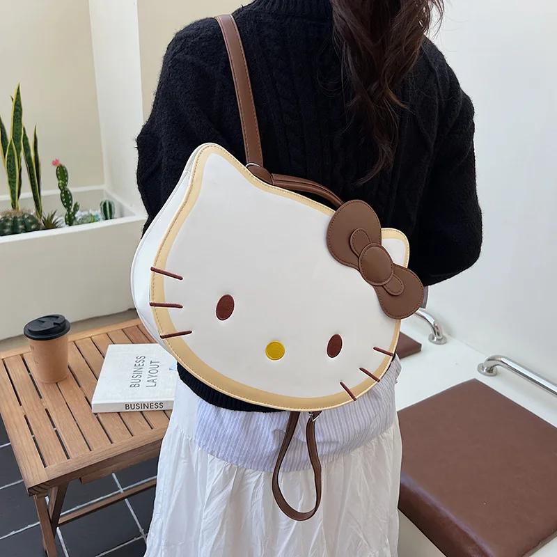 Kawaii Hellokitty Cute Face Multi-Use Backpack 2026 Early Autumn Large Capacity Casual Shoulder Travel Bag for Girls Ladies
Kawaii Hellokitty Cute Face Multi-Use Backpack 2026 Early Autumn Large Capacity Casual Shoulder Travel Bag for Girls Ladies