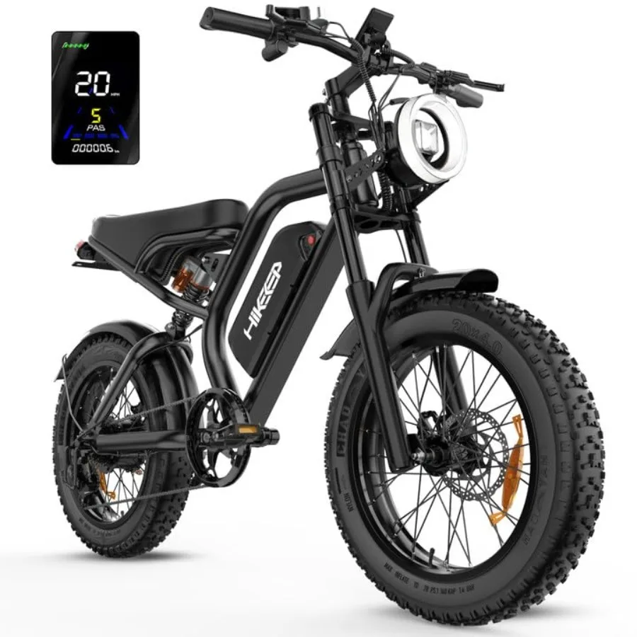Electric dirt bike for adult off-road use aluminum alloy frame black 3000W peak power 28-35MPH speed 48V/52V battery 16/20-inch
Electric dirt bike for adult off-road use aluminum alloy frame black 3000W peak power 28-35MPH speed 48V/52V battery 16/20-inch