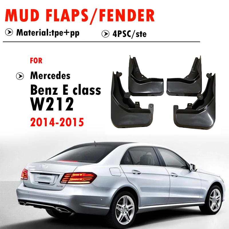 2014 2015 FOR Mercedes Benz E class W212 E200 E300 E260 Mudguard Fender Mud Flaps Guards Splash Mudflaps Car Accessories 4pcs
2014 2015 FOR Mercedes Benz E class W212 E200 E300 E260 Mudguard Fender Mud Flaps Guards Splash Mudflaps Car Accessories 4pcs