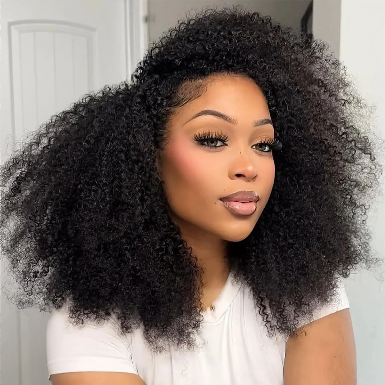3 IN 1 Half Wigs Human Hair Glueless Wigs Upgrade Afro Fluffy Curly With Drawstring Seamless Clip In Flip Over Kinky Curly 250%
3 IN 1 Half Wigs Human Hair Glueless Wigs Upgrade Afro Fluffy Curly With Drawstring Seamless Clip In Flip Over Kinky Curly 250%