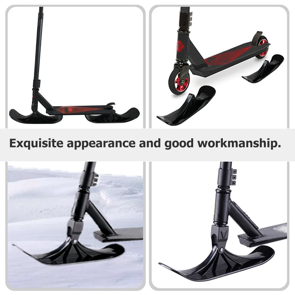 1 Pair Premium Pe Scooter Snowboard Smooth Edges Easy Install Outdoor Winter Sled Snow Sledding Equipment
1 Pair Premium Pe Scooter Snowboard Smooth Edges Easy Install Outdoor Winter Sled Snow Sledding Equipment