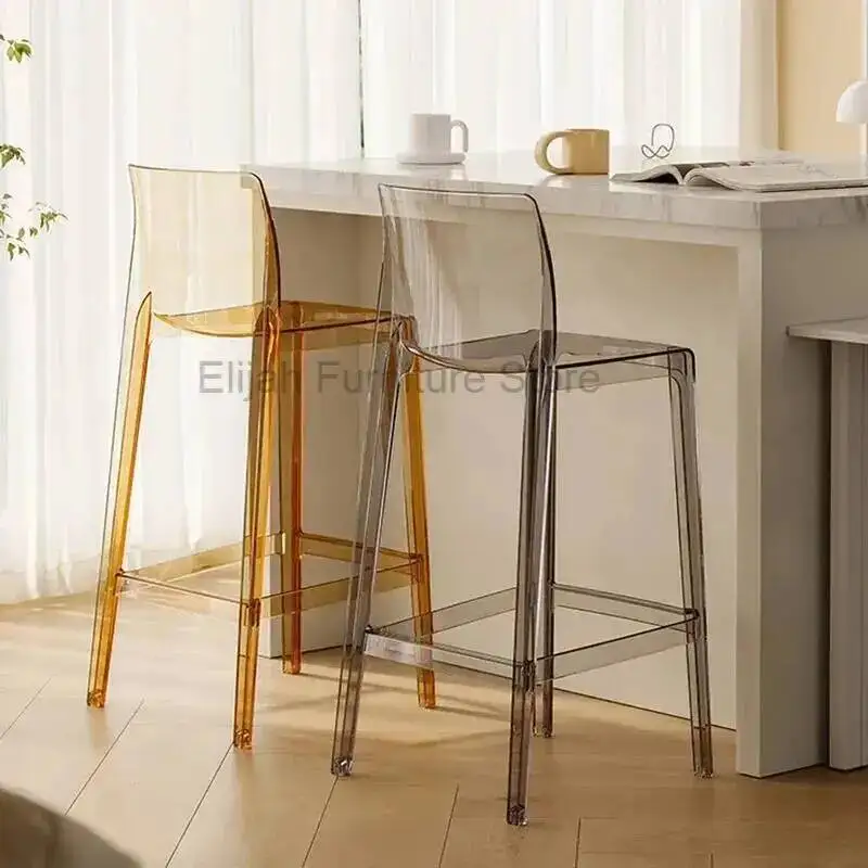 Transparent Acrylic Creative Cafe Bar Chair Nordic Bar Stool Home Simple Furniture
Transparent Acrylic Creative Cafe Bar Chair Nordic Bar Stool Home Simple Furniture