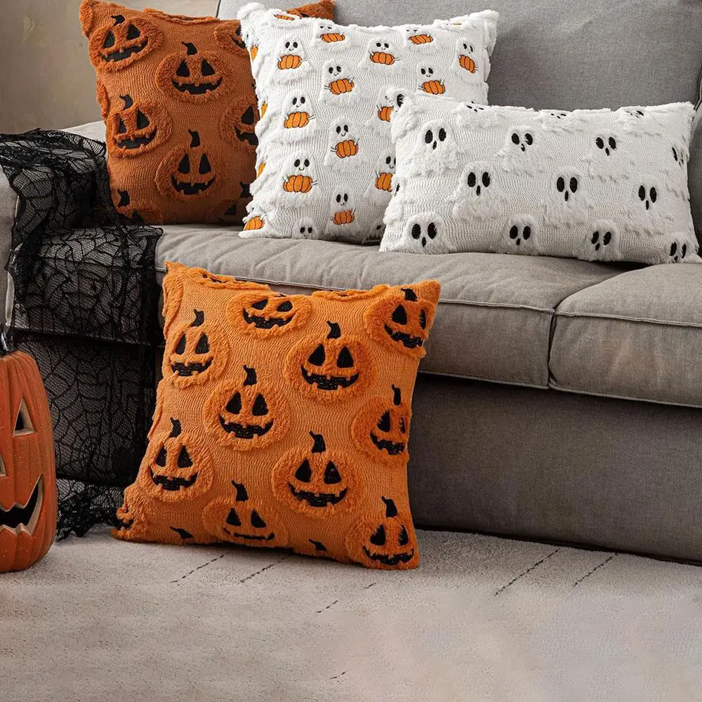Квадратные наволочки, плюшевая наволочка с тыквой, домашний текстиль, наволочка, современный геометрический декор, товары для дома на Хэллоуин, полезный чехол
Квадратные наволочки, плюшевая наволочка с тыквой, домашний текстиль, наволочка, современный геометрический декор, товары для дома на Хэллоуин, полезный чехол