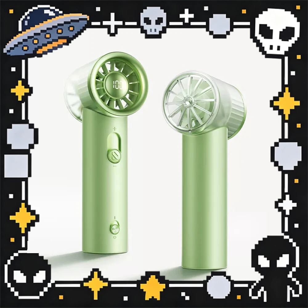 Ranvoo Fs3 Handheld Electric Fan Double Spiral Ice Cool Air Duct Handheld Electric Small Fan Reduce Noise Light Weight For Gifts
Ranvoo Fs3 Handheld Electric Fan Double Spiral Ice Cool Air Duct Handheld Electric Small Fan Reduce Noise Light Weight For Gifts