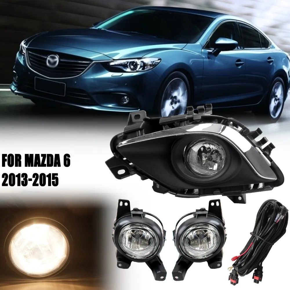 For Mazda 6 2013 2014 2015 Halogen Bumper Fog Lights Driving Lamps w/Switch and Kits Pair Set Left+Right
For Mazda 6 2013 2014 2015 Halogen Bumper Fog Lights Driving Lamps w/Switch and Kits Pair Set Left+Right