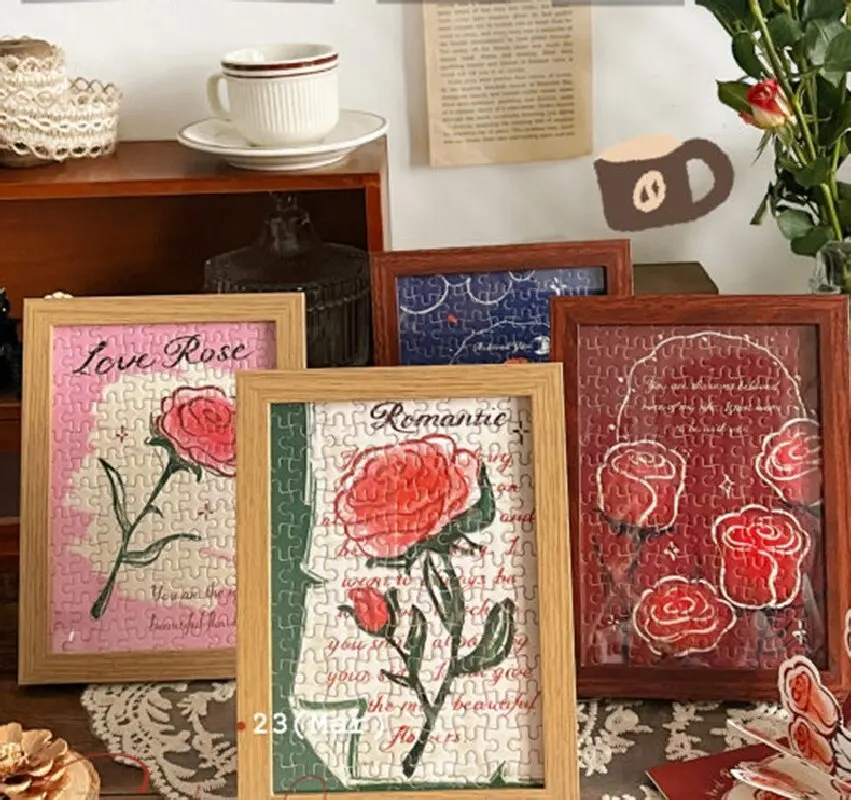 Valentine's Day Romantic Healing Flowers Birthday Gifts Desktop Decorations High-Looking Rose Series Puzzle Gift Box
Valentine's Day Romantic Healing Flowers Birthday Gifts Desktop Decorations High-Looking Rose Series Puzzle Gift Box