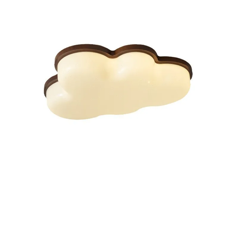 Full spectrum eye protection led cream wind warm cloud bedroom light simple creative solid wood room light
Full spectrum eye protection led cream wind warm cloud bedroom light simple creative solid wood room light