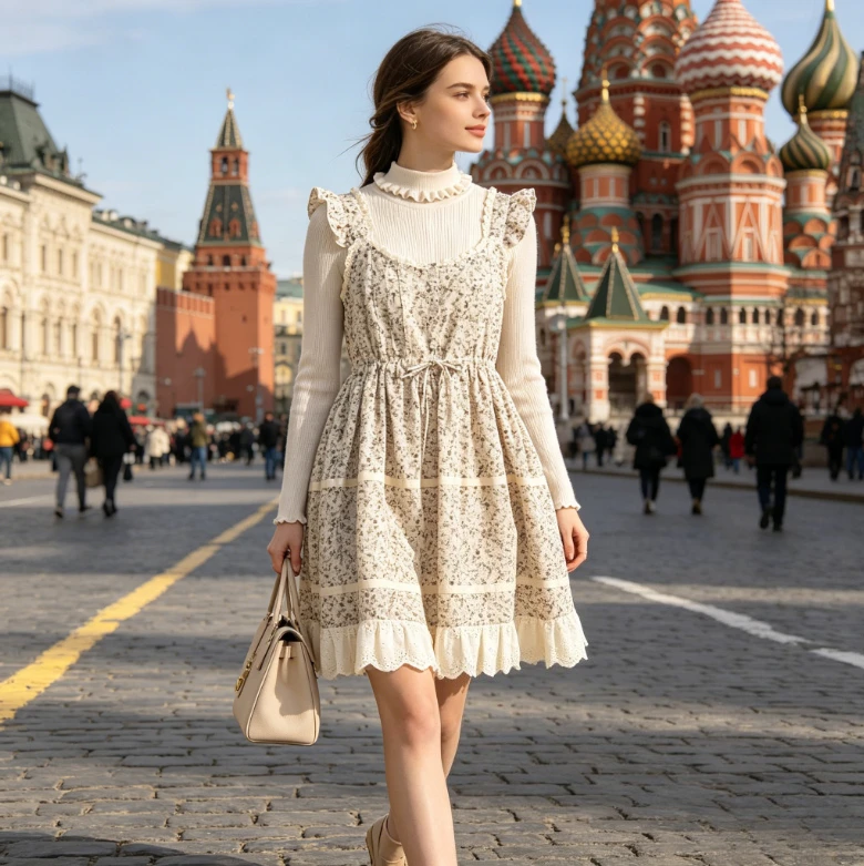 Japanese Style Fresh & Sweet Floral Print Shirred Waist Suspender Mini Dress 2026 New Cute Lace Trim Tie-up Sleeveless Dress
Japanese Style Fresh & Sweet Floral Print Shirred Waist Suspender Mini Dress 2026 New Cute Lace Trim Tie-up Sleeveless Dress