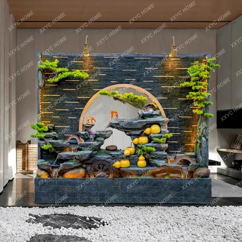 TTTTBig Rockery Water Wall Fountain Decoration Fish Tank Circulating Water Curtain Wall Home Hallway Decorative Landscape
TTTTBig Rockery Water Wall Fountain Decoration Fish Tank Circulating Water Curtain Wall Home Hallway Decorative Landscape
