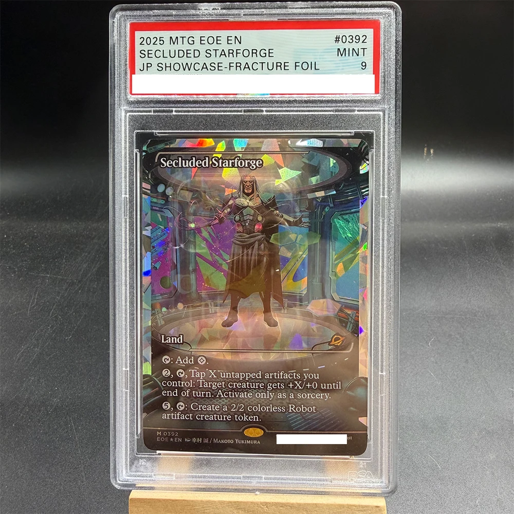DIY TCG Rating Card 2025 MTG EOE EN SECLUDED STARFORGE M 0392 Collection Card Copy 10Points Rating Card Gift Toy
DIY TCG Rating Card 2025 MTG EOE EN SECLUDED STARFORGE M 0392 Collection Card Copy 10Points Rating Card Gift Toy
