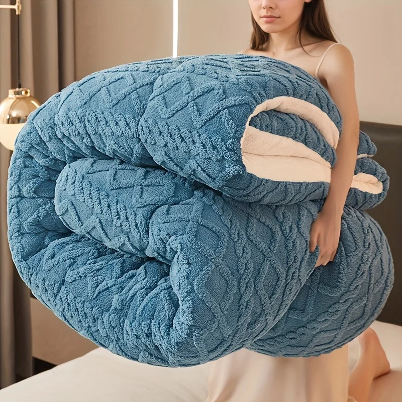 Winter Milk Velvet Comforter Thick Warm Anti Static Blanket for Home Dorm All Seasons (Twin Full Queen King California King) Coz
Winter Milk Velvet Comforter Thick Warm Anti Static Blanket for Home Dorm All Seasons (Twin Full Queen King California King) Coz