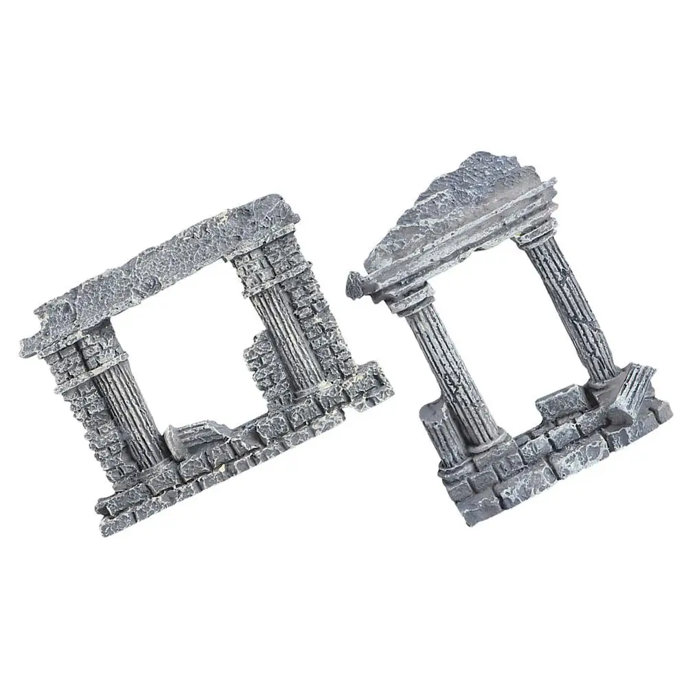 2 Pcs Roman Column Decoration Fish Tank Ornaments Aquarium Landscape Resin Crafts Decorations
2 Pcs Roman Column Decoration Fish Tank Ornaments Aquarium Landscape Resin Crafts Decorations