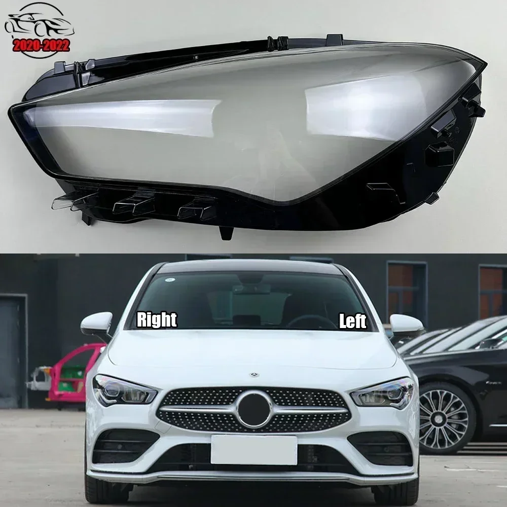 Для Mercedes-Benz CLA W118 2020 2021 2022, крышка лампы, корпус фары, прозрачный абажур, абажур, линза из плексигласа
Для Mercedes-Benz CLA W118 2020 2021 2022, крышка лампы, корпус фары, прозрачный абажур, абажур, линза из плексигласа