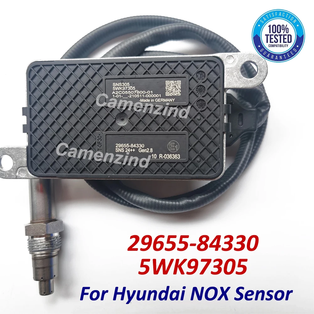 5WK97305 2965584330 29655-84330 5WK9 7305 Nitrogen Oxygen Sensor NOx Sensor for Hyundai Truck 24V , 2 Years Warranty
5WK97305 2965584330 29655-84330 5WK9 7305 Nitrogen Oxygen Sensor NOx Sensor for Hyundai Truck 24V , 2 Years Warranty