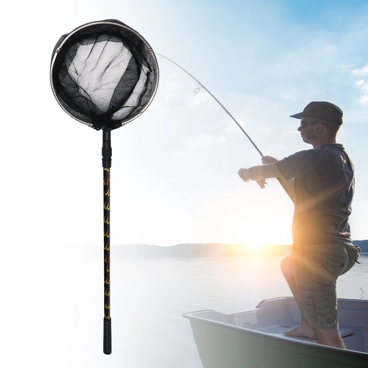 Fishing Net Set Telescopic Pole Lightweight Durable Aluminium Alloy Portable Pool Skimmer Tool Nets Retractable Handle Cleaning
Fishing Net Set Telescopic Pole Lightweight Durable Aluminium Alloy Portable Pool Skimmer Tool Nets Retractable Handle Cleaning