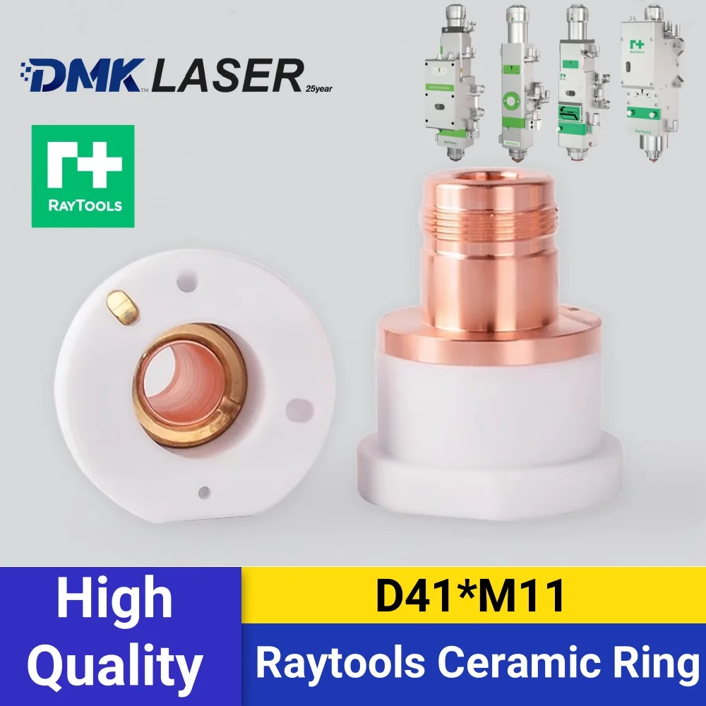 Raytools BS12K Laser cutting Ceramic Ring D41*M11 Nozzles Holder Connector Water cooling block for Raytools cutting head
Raytools BS12K Laser cutting Ceramic Ring D41*M11 Nozzles Holder Connector Water cooling block for Raytools cutting head