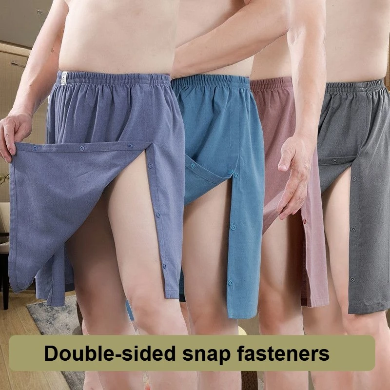 Men Sexy Split Skort No Crotch Massage Shorts Spa Wear Quick Dry Foot Therapy Loose Fit Comfortable Steam Room Pants Casual
Men Sexy Split Skort No Crotch Massage Shorts Spa Wear Quick Dry Foot Therapy Loose Fit Comfortable Steam Room Pants Casual