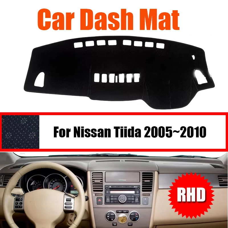 ZUIMI Dashboard Cover Dash Mat Dashmat For Nissan Tiida 2005~2010 LHD RHD Dash Board Cover Pad Sun Shade Sunscreen & Insulation
ZUIMI Dashboard Cover Dash Mat Dashmat For Nissan Tiida 2005~2010 LHD RHD Dash Board Cover Pad Sun Shade Sunscreen & Insulation