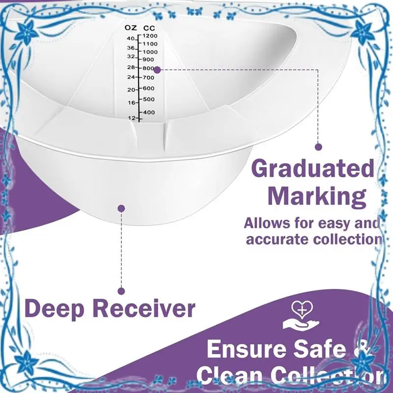10Pcs Urine Hats For Toilets Urine Collection Hats Toilet Hats Urine Cups Pee Cup Urine Collector For Women,40Oz/1200Cc
10Pcs Urine Hats For Toilets Urine Collection Hats Toilet Hats Urine Cups Pee Cup Urine Collector For Women,40Oz/1200Cc