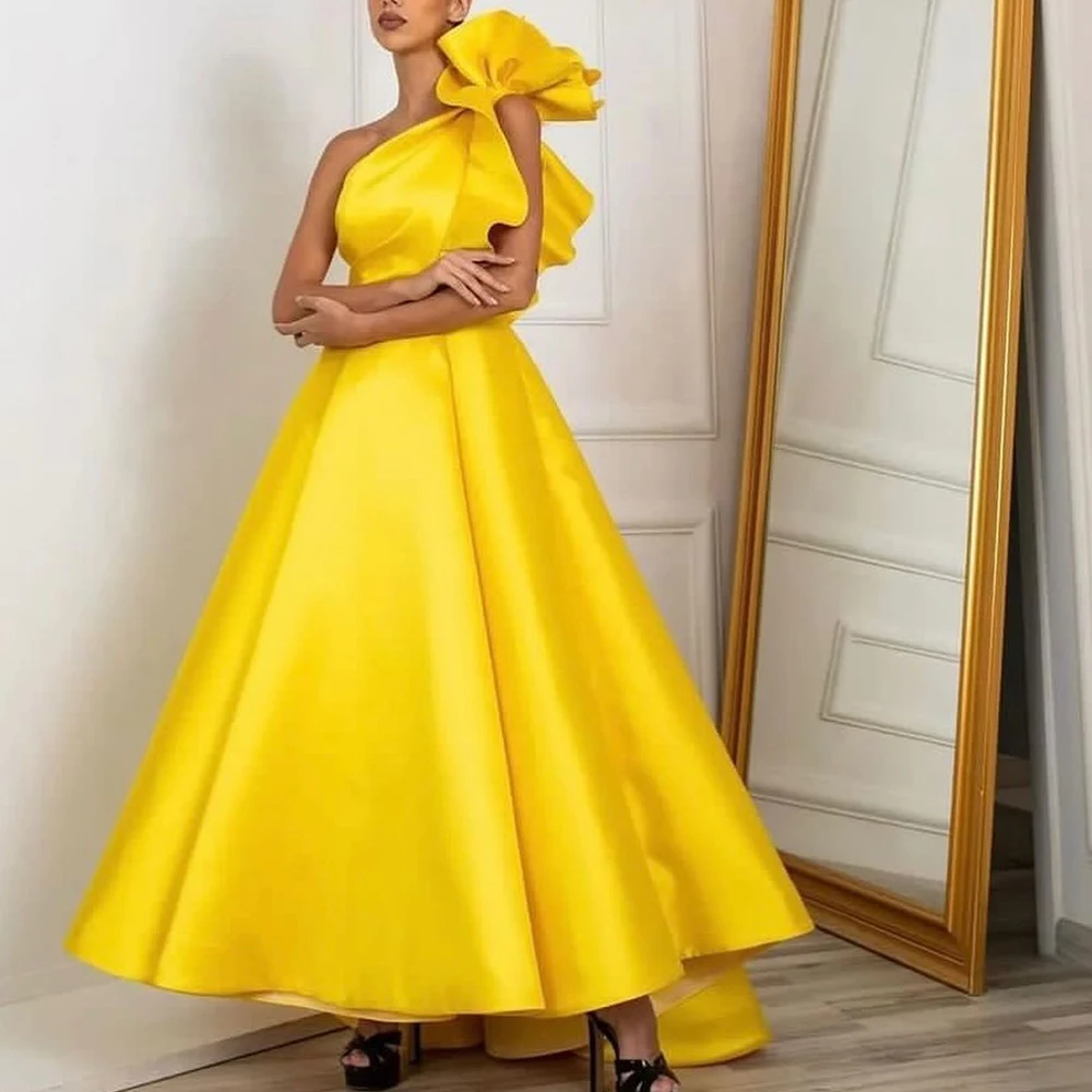 CustomizedElegant Luxury Evening Dress 2024 A-Line Solid Color Sleeveless 3D-Flowers Ruffles Satin Pleats Ankle Length Prom Gow
CustomizedElegant Luxury Evening Dress 2024 A-Line Solid Color Sleeveless 3D-Flowers Ruffles Satin Pleats Ankle Length Prom Gow