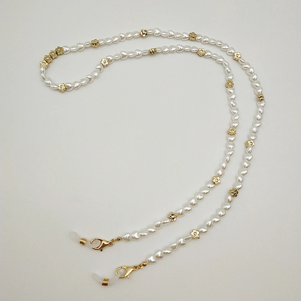 Sunglasses Cords For Women Anti-lost Eyewear Jewelry Metal Face Mask Necklace Glasses Clips Pearl Chain Reading Glasses Chain
Sunglasses Cords For Women Anti-lost Eyewear Jewelry Metal Face Mask Necklace Glasses Clips Pearl Chain Reading Glasses Chain