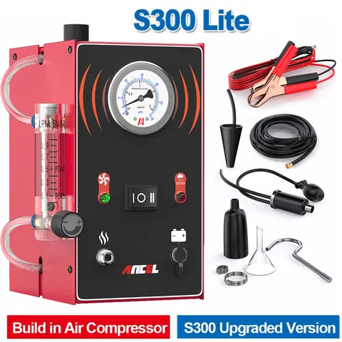 ANCEL S300 Lite Smoke Leak Detector for Car Motorcycle EVAP Smoke Machine Vacuum Leak Detection Tester Car Smoke Leak Detector