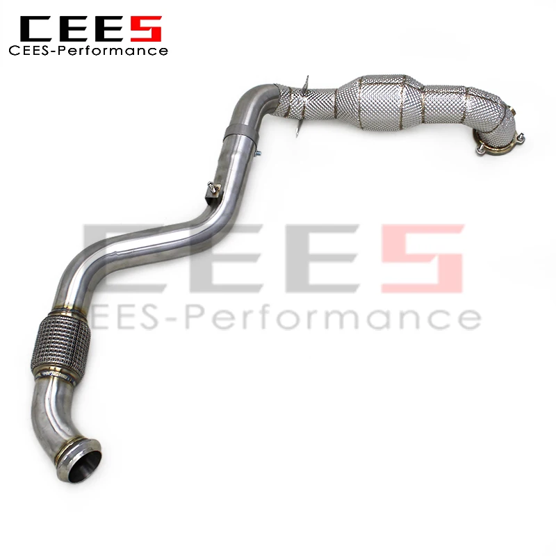 cees Exhaust Pipes for Mercedes-Benz CLA250 2.0T 2014-2024 Stainless Steel Downpipe With Heat Shield High Flow Header
cees Exhaust Pipes for Mercedes-Benz CLA250 2.0T 2014-2024 Stainless Steel Downpipe With Heat Shield High Flow Header
