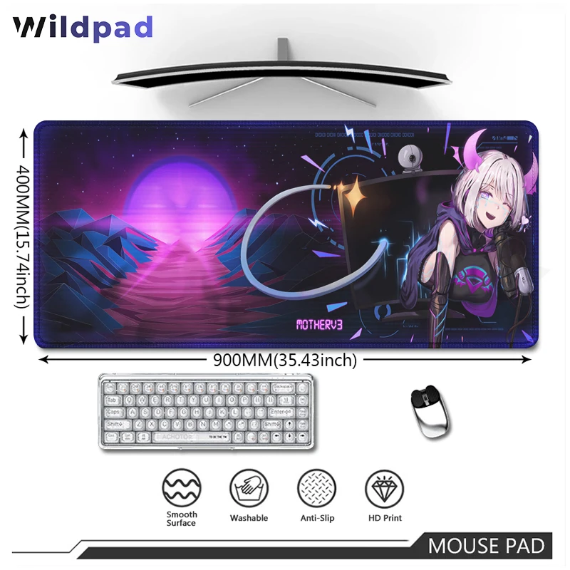 Gaming Mouse Pad Large Mousepad 900X400 Waterproof Computer Keyboard Desk Mat Anime Office Rug Non-Slip Rugs Room Decoration
Gaming Mouse Pad Large Mousepad 900X400 Waterproof Computer Keyboard Desk Mat Anime Office Rug Non-Slip Rugs Room Decoration