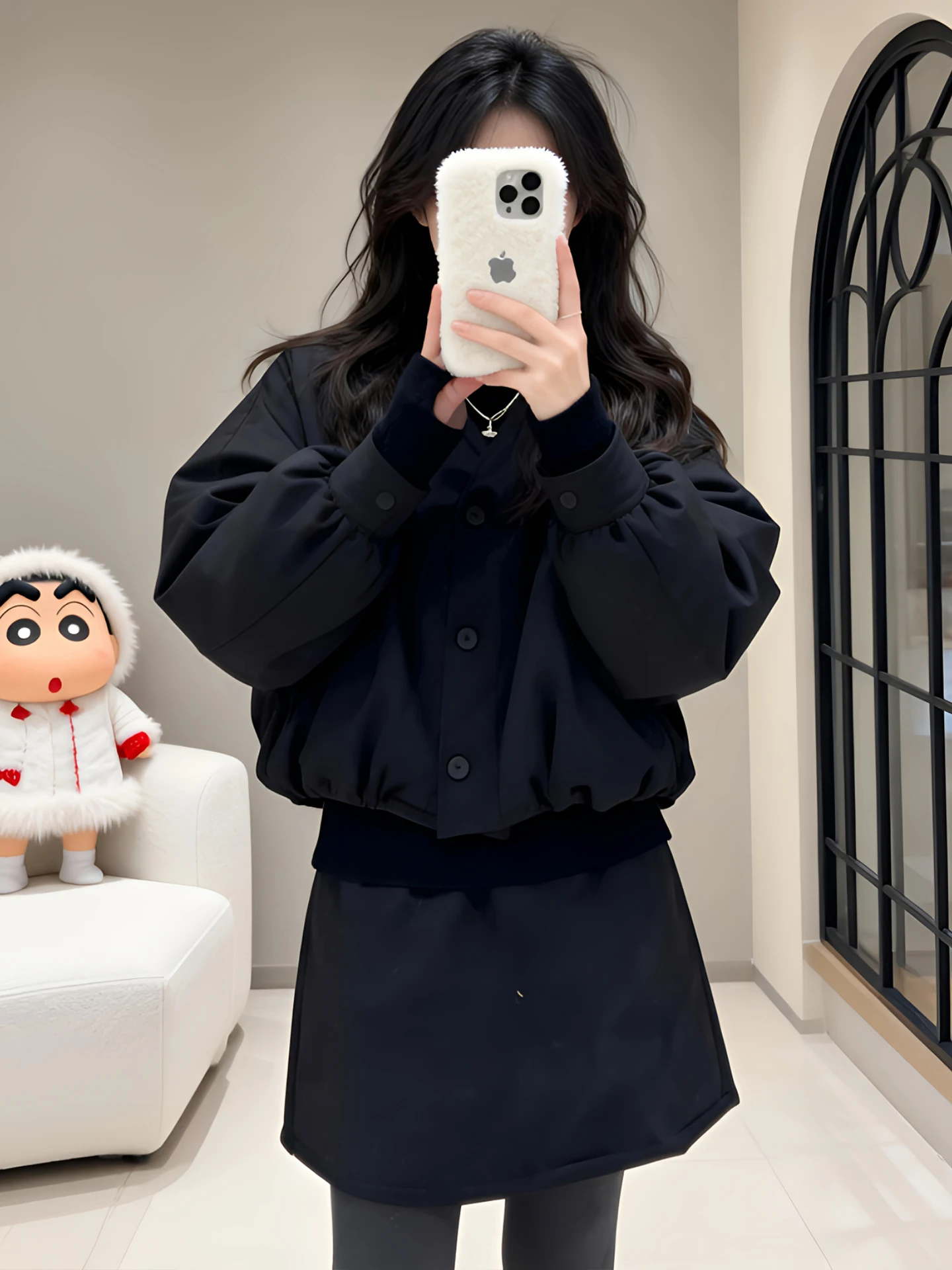 Winter Fashion Women's Cotton Jacket And Skirt Set Korean Style Versatile Half-length Skirt Two-piece Suit Commute Style
Winter Fashion Women's Cotton Jacket And Skirt Set Korean Style Versatile Half-length Skirt Two-piece Suit Commute Style