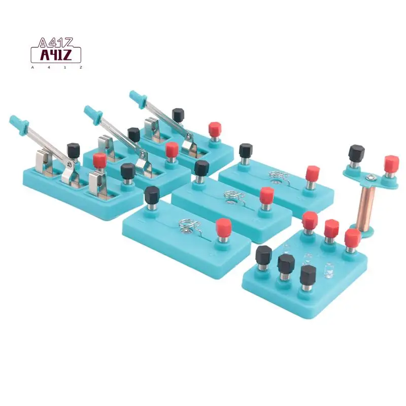 A41Z-Kids Electricity Circuit Learning Kit Physics Experiment Kit Basic Educational ABS Electricity Magnetism Learning Tool
A41Z-Kids Electricity Circuit Learning Kit Physics Experiment Kit Basic Educational ABS Electricity Magnetism Learning Tool