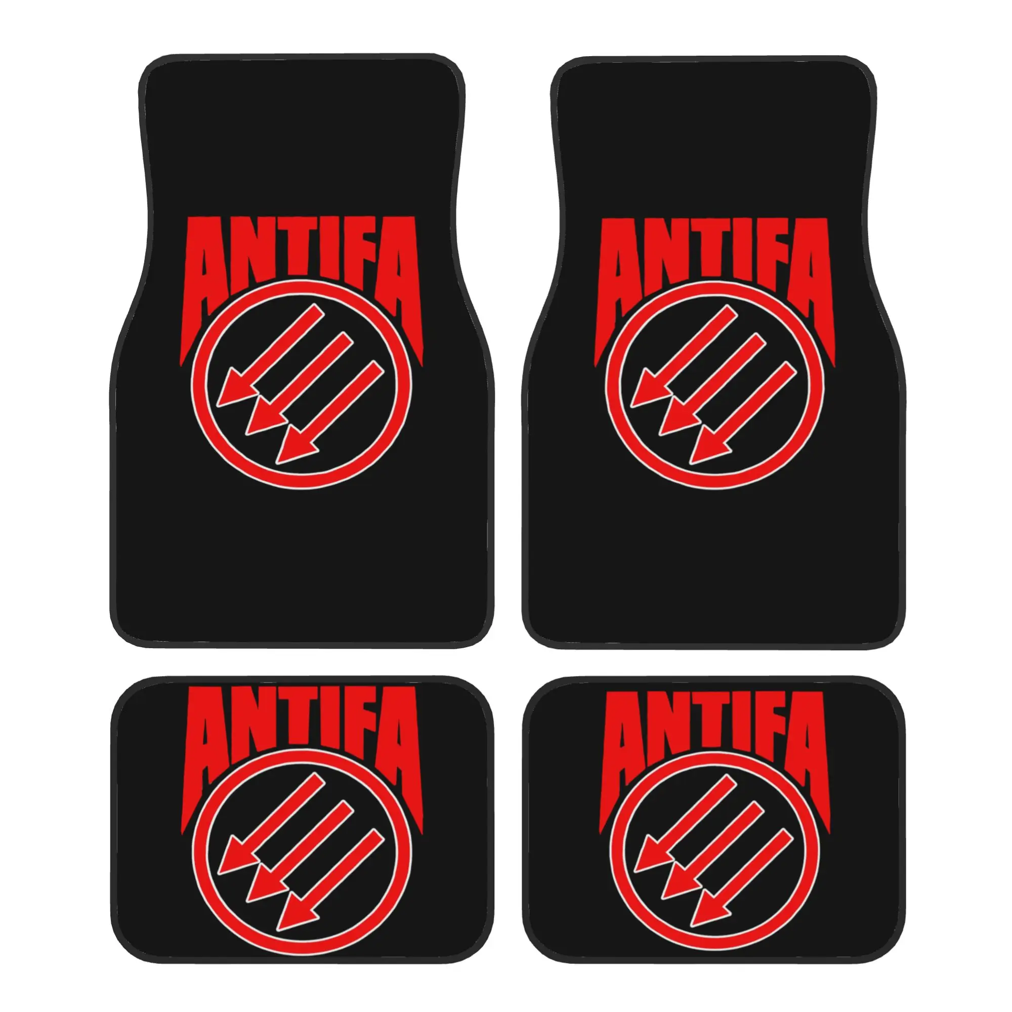 4PCS Crystal Velvet Car Floor Mats Antifaschistische Aktion Antifa Car Floor Protection Universal Auto Front And Rear Foot Mats
4PCS Crystal Velvet Car Floor Mats Antifaschistische Aktion Antifa Car Floor Protection Universal Auto Front And Rear Foot Mats