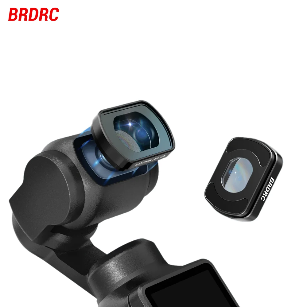 BRDRC Lens Filter for DJI OSMO Pocket 4/Pocket 3 Beauty Wide-Angle Lens/Brightening Wide-Angle Lens
BRDRC Lens Filter for DJI OSMO Pocket 4/Pocket 3 Beauty Wide-Angle Lens/Brightening Wide-Angle Lens