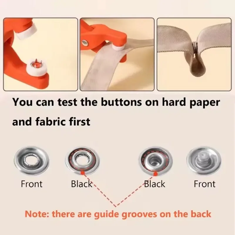 1Pc Plier Tool and 50 Set Metal Snap Button Kit Clothing Sewing Buttons Installation Tool Sewing DIY Craft Accessries
1Pc Plier Tool and 50 Set Metal Snap Button Kit Clothing Sewing Buttons Installation Tool Sewing DIY Craft Accessries