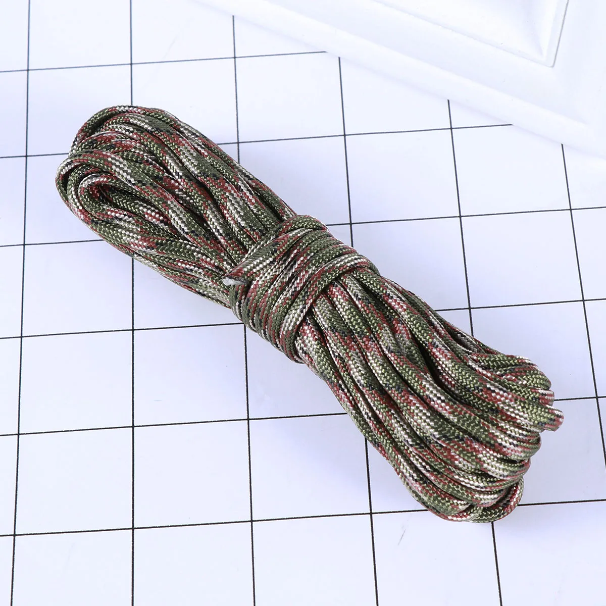 7 Meters Camouflage Paracord Survival Rope Uv Resistant Durable Outdoor Hiking Camping Hunting Fishing Paracord
7 Meters Camouflage Paracord Survival Rope Uv Resistant Durable Outdoor Hiking Camping Hunting Fishing Paracord