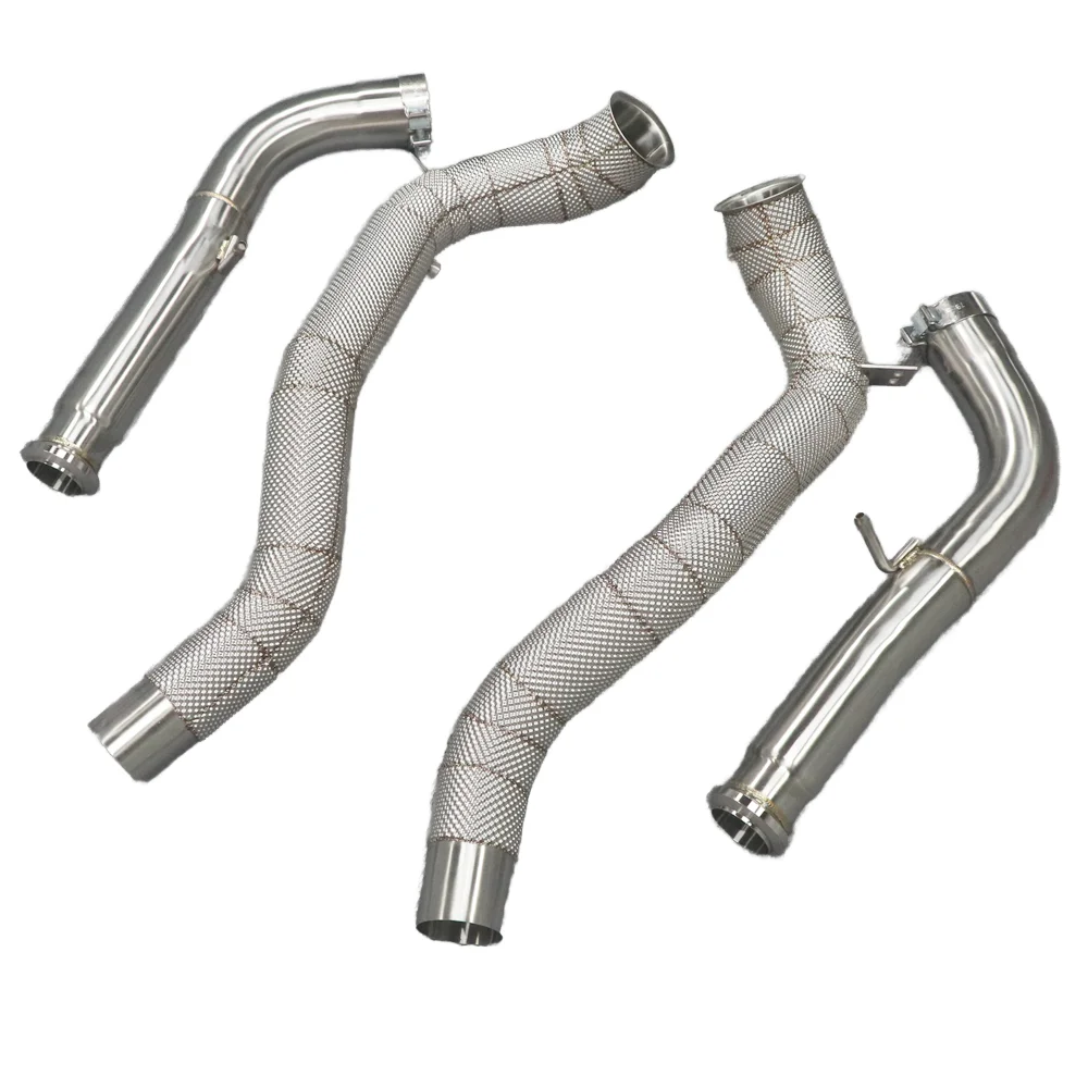 JIAJUN for G63 2019+ W463A 4.0T Heat Shield 304 Stainless Steel 1.5mm Thick Header Exhaust Downpipe
JIAJUN for G63 2019+ W463A 4.0T Heat Shield 304 Stainless Steel 1.5mm Thick Header Exhaust Downpipe