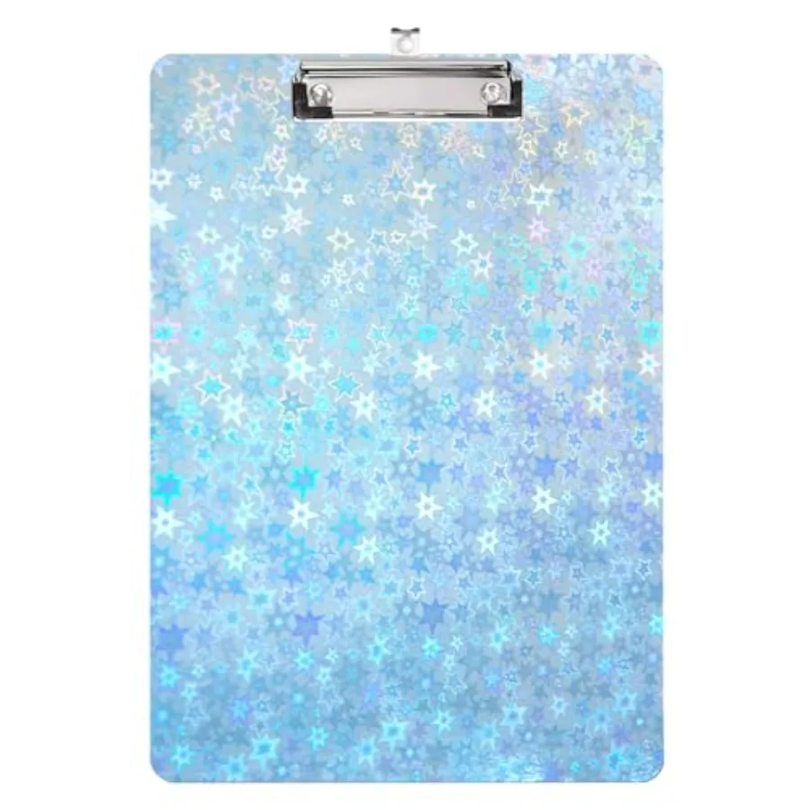 Glitter Plastic Clipboard, A4/ Letter Size 12.5 x 8.7 Inch,Low-Profile Clip with Retractable Hanging Tab, Decorative Design
Glitter Plastic Clipboard, A4/ Letter Size 12.5 x 8.7 Inch,Low-Profile Clip with Retractable Hanging Tab, Decorative Design