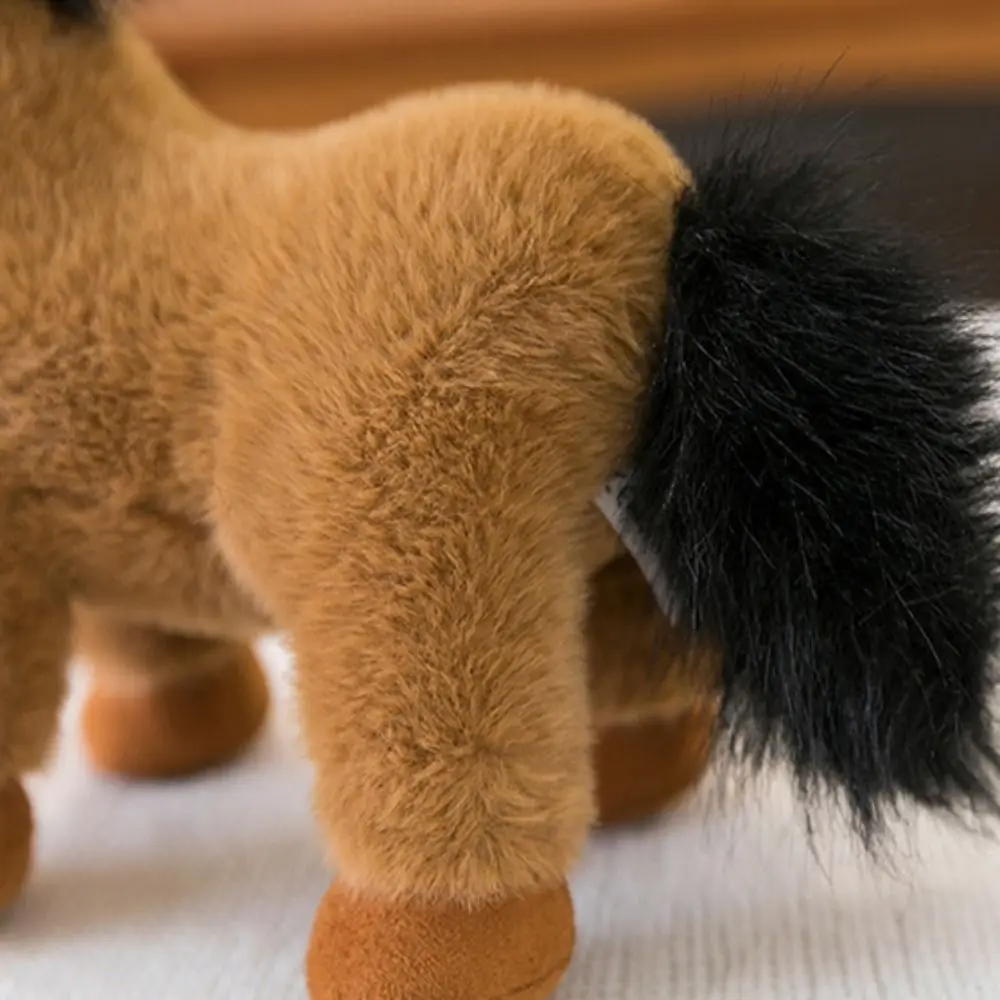 Simulation Standing Foal Plush Doll Stuffed Tail Fluffy Tail Horse Plush Toys with Mane Lovely Cartoon Horse Stuffed Toy
Simulation Standing Foal Plush Doll Stuffed Tail Fluffy Tail Horse Plush Toys with Mane Lovely Cartoon Horse Stuffed Toy