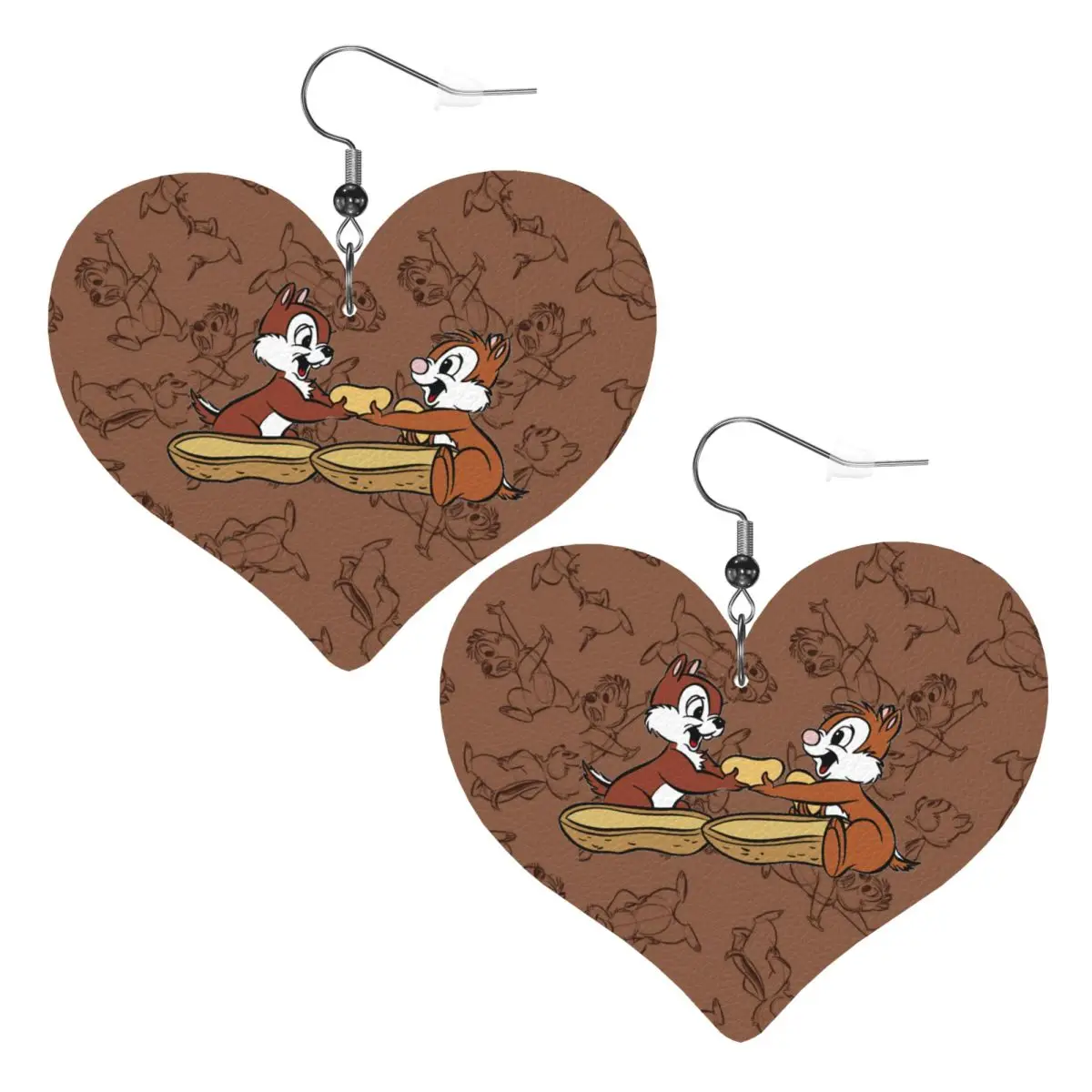 Серьги-подвески из ПВХ-кожи с изображением Чипа и Дейла, украшения для женщин, подарок жене, маме
Серьги-подвески из ПВХ-кожи с изображением Чипа и Дейла, украшения для женщин, подарок жене, маме