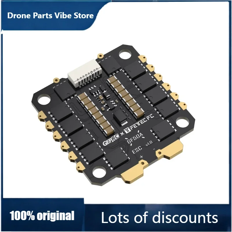 FyOriginal GEPRC Fettec G4 Alpha GF50A FPV Stack G473 Flight Controller FETTEC Dshot2400 GF50A 4IN1 ESC for Freestyle Drone Mode
FyOriginal GEPRC Fettec G4 Alpha GF50A FPV Stack G473 Flight Controller FETTEC Dshot2400 GF50A 4IN1 ESC for Freestyle Drone Mode