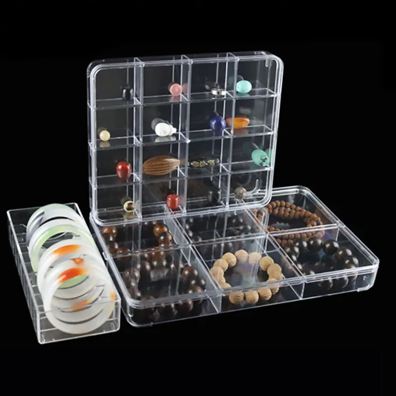 Transparent Acrylic Multi-grid Storage Display Jewelry Box Loose Beads Accessories Buddha Beads Bracelet Storage Box
Transparent Acrylic Multi-grid Storage Display Jewelry Box Loose Beads Accessories Buddha Beads Bracelet Storage Box