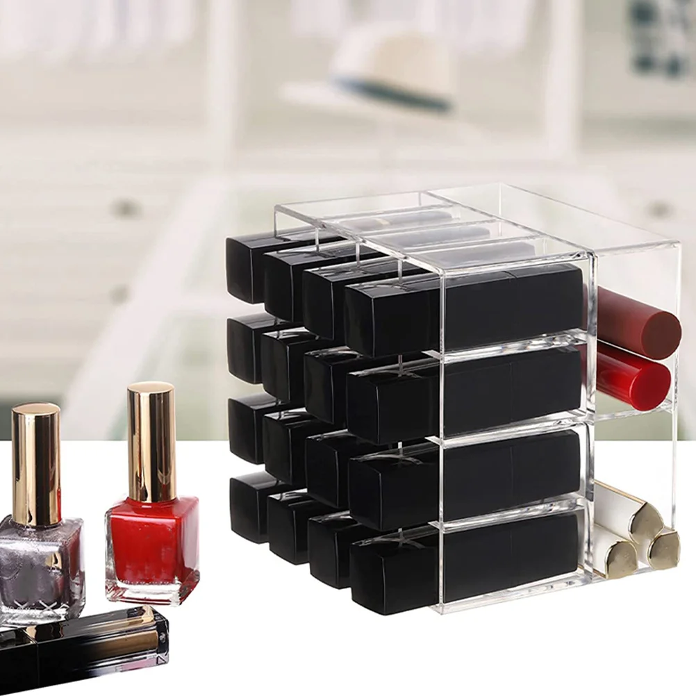 1Pcs Cosmetics Box Durable Desktop Organizer Compact Compartment Storage for Makeup Tools Lipstick Holder Cosmetics Box
1Pcs Cosmetics Box Durable Desktop Organizer Compact Compartment Storage for Makeup Tools Lipstick Holder Cosmetics Box