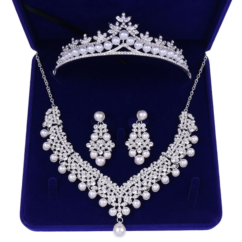 for Rhinestone Bridal Jewelry Sets for Women Necklace and Earrings Set for Wedding with Crystal Gift Box Dropship
for Rhinestone Bridal Jewelry Sets for Women Necklace and Earrings Set for Wedding with Crystal Gift Box Dropship
