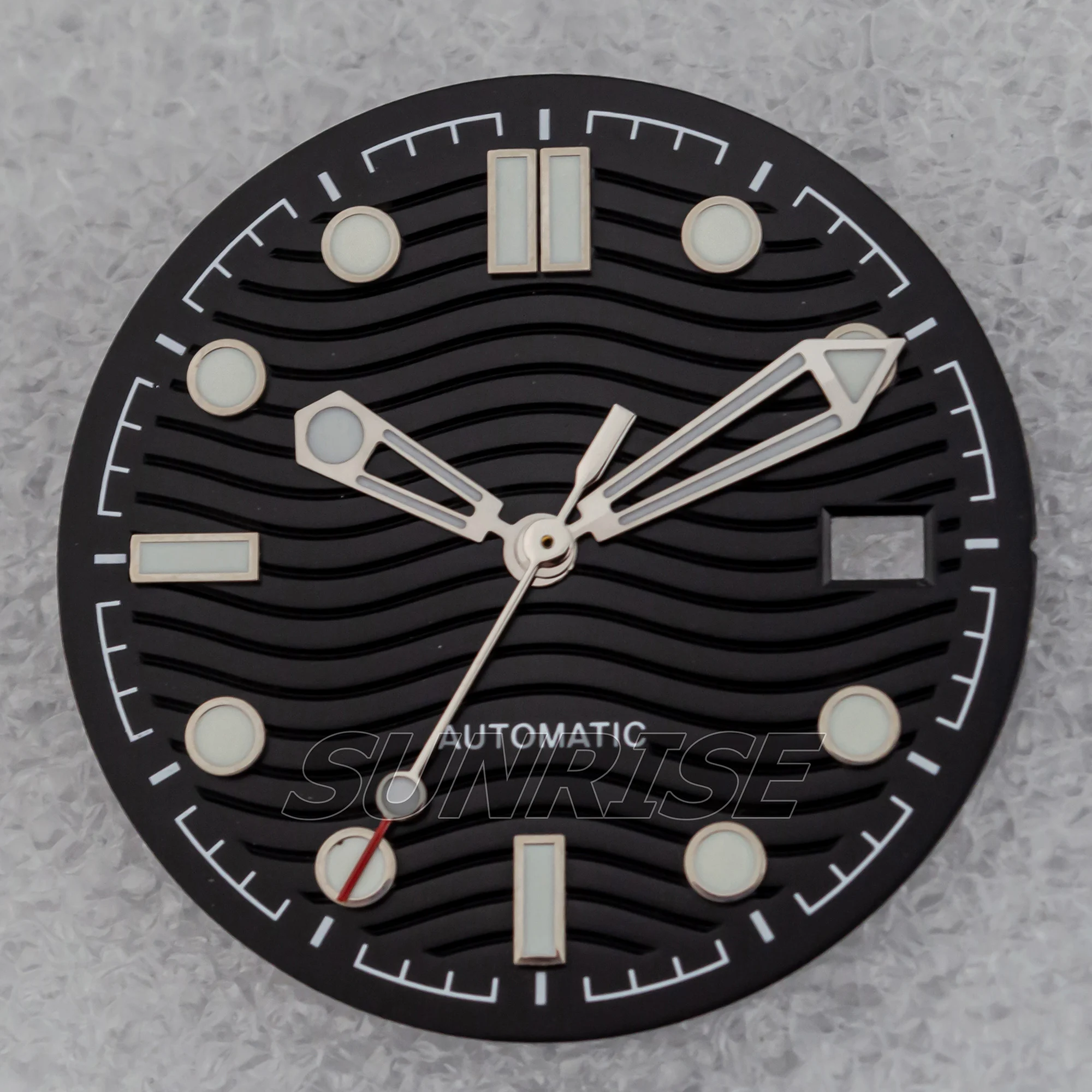 31mm Watch Dial Hands for Seamaster 300 Fit NH35 Automatic Movement Watch Face DIY Watch Accessories Luminous Watch Dial Needles
31mm Watch Dial Hands for Seamaster 300 Fit NH35 Automatic Movement Watch Face DIY Watch Accessories Luminous Watch Dial Needles