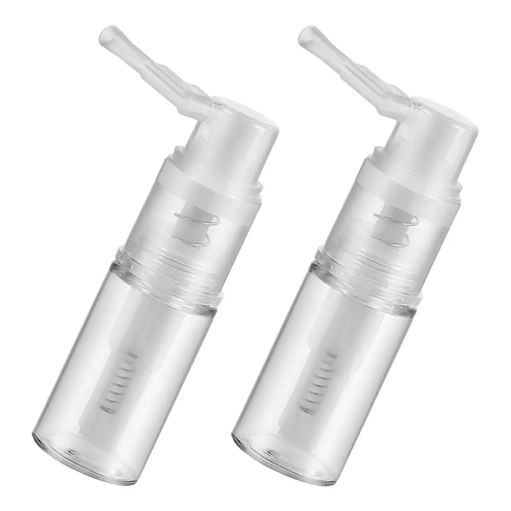 2Pcs Clear Plastic Powder Spray Bottles Press Nozzle Portable Refillable Travel Sprayers Dry Hair Fiber Glitter Spray Barber
2Pcs Clear Plastic Powder Spray Bottles Press Nozzle Portable Refillable Travel Sprayers Dry Hair Fiber Glitter Spray Barber